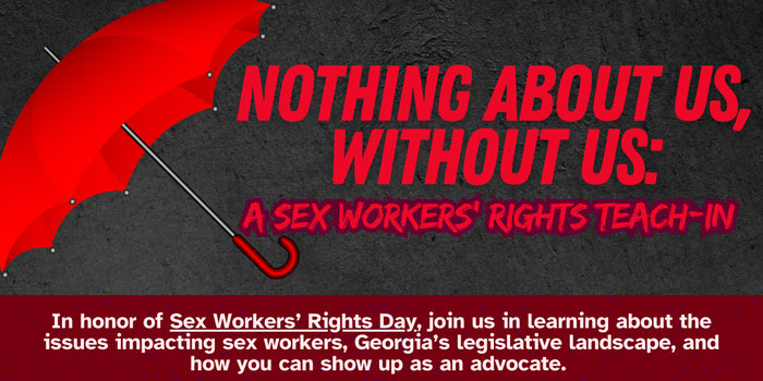 TotallyWowOrg's tweet card. In honor of Sex Workers' Rights Day SPARK Reproductive Justice Now and Red Light District by TW!O are hosting a Teach-in and Town Hall! PLEASE JOIN US! PLEASE SPREAD THE WORD! In celebration of Sex...