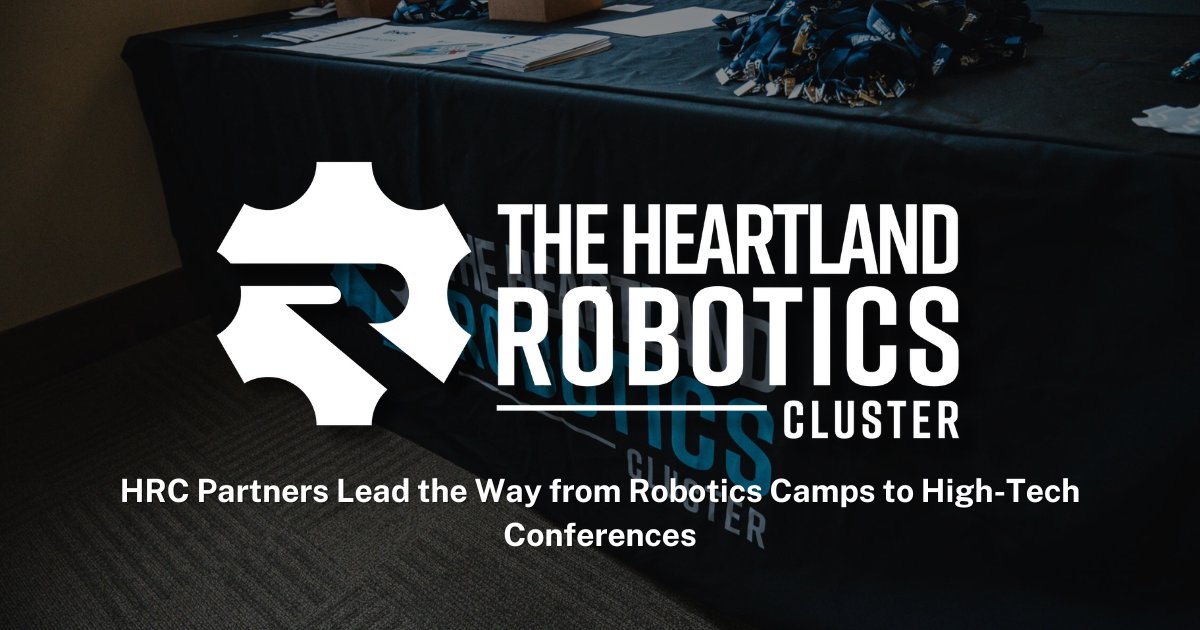 RoboticsCluster's tweet card. Explore the Heartland Robotics Cluster's (HRC) latest innovations in education and technology.