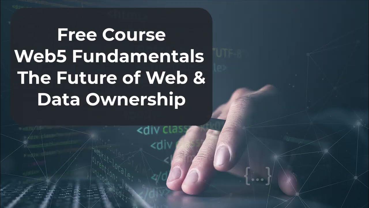 FreeCourseCodes's tweet card. Web5 Fundamentals – The Future of Web & Data Ownership | Exclusive...
