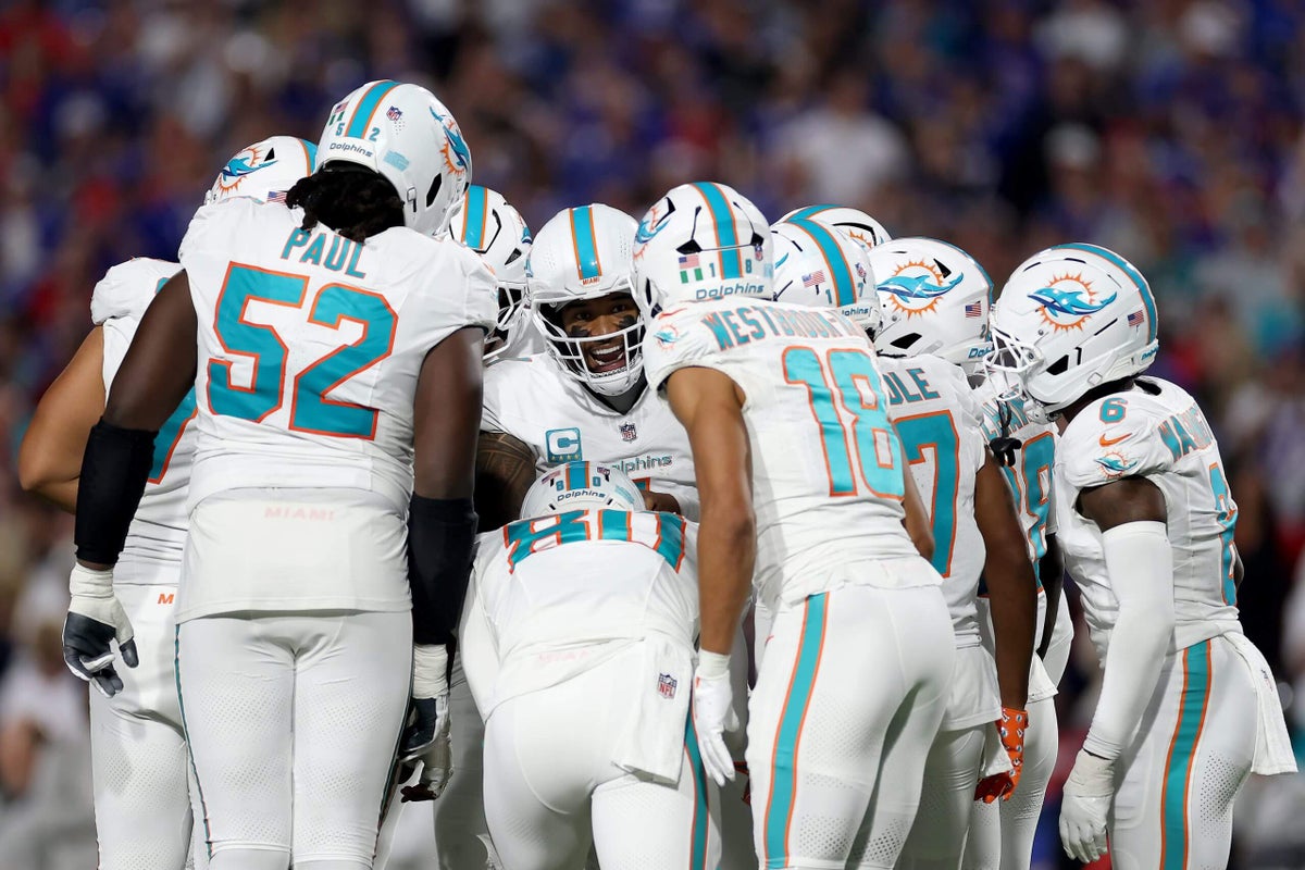 nytimes's tweet card. The Dolphins fell to 0-3, but a game that was too close for too long — for the Bills — might've prolonged McDaniel's job security.