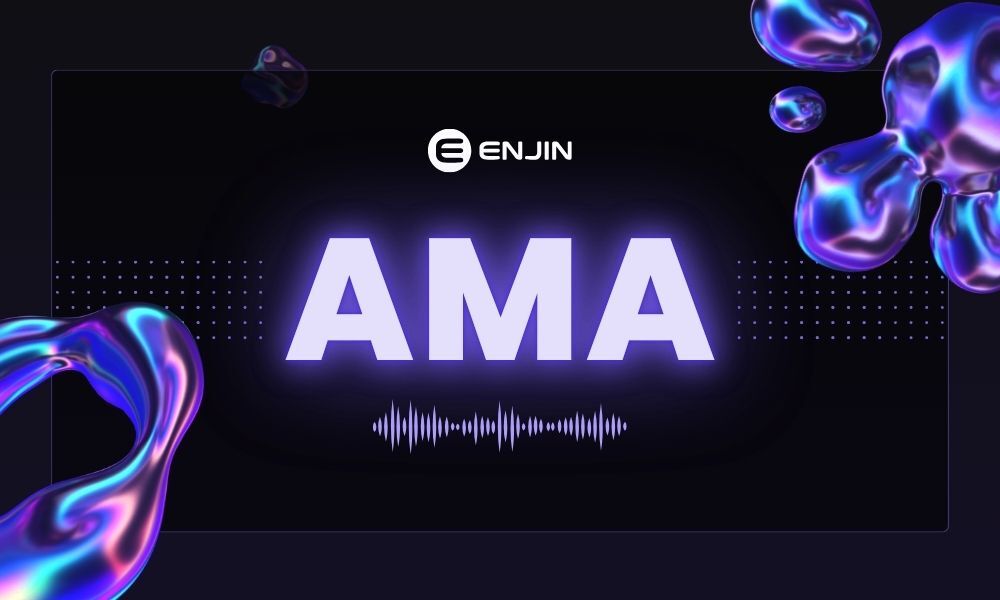 enjin's tweet card. Enjin Community AMA: The Big Questions, Answered | Enjin Blog
