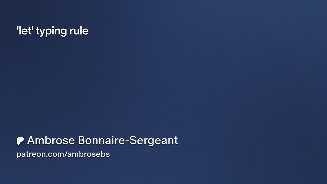 ambrosebs's tweet card. Get more from Ambrose Bonnaire-Sergeant on Patreon