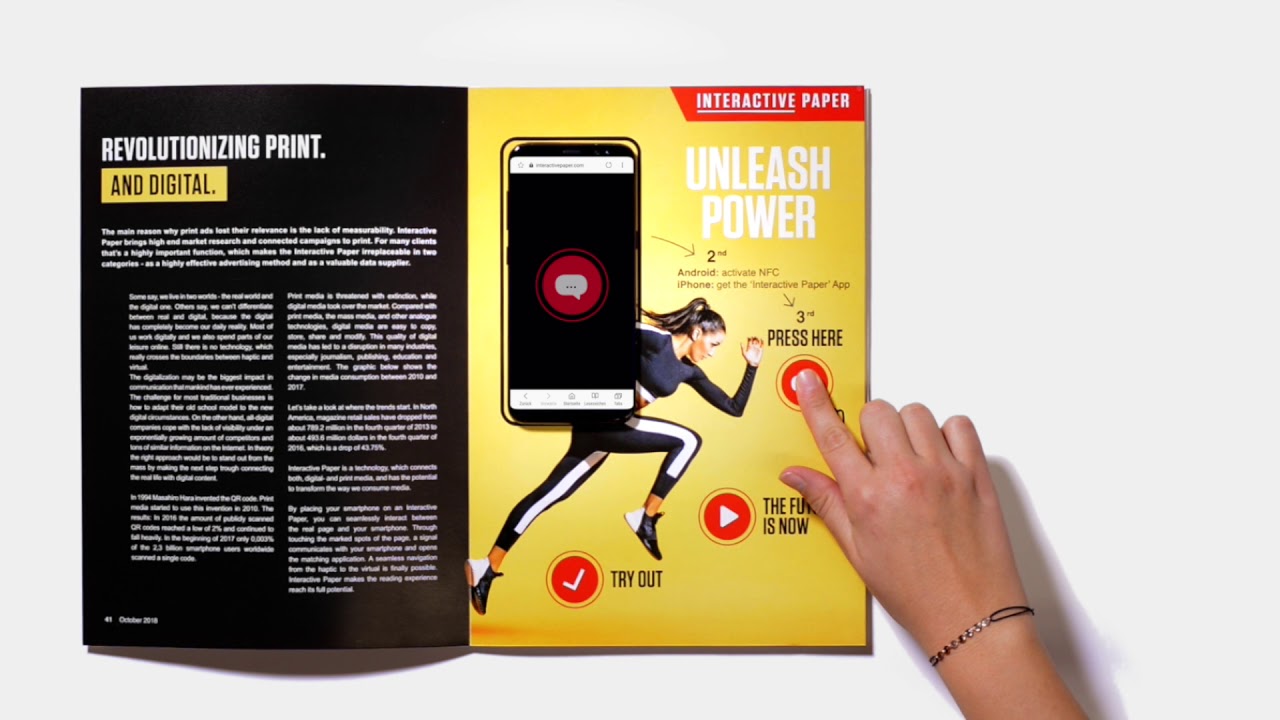 ExtonGraphics's tweet card. That's Interactive Paper