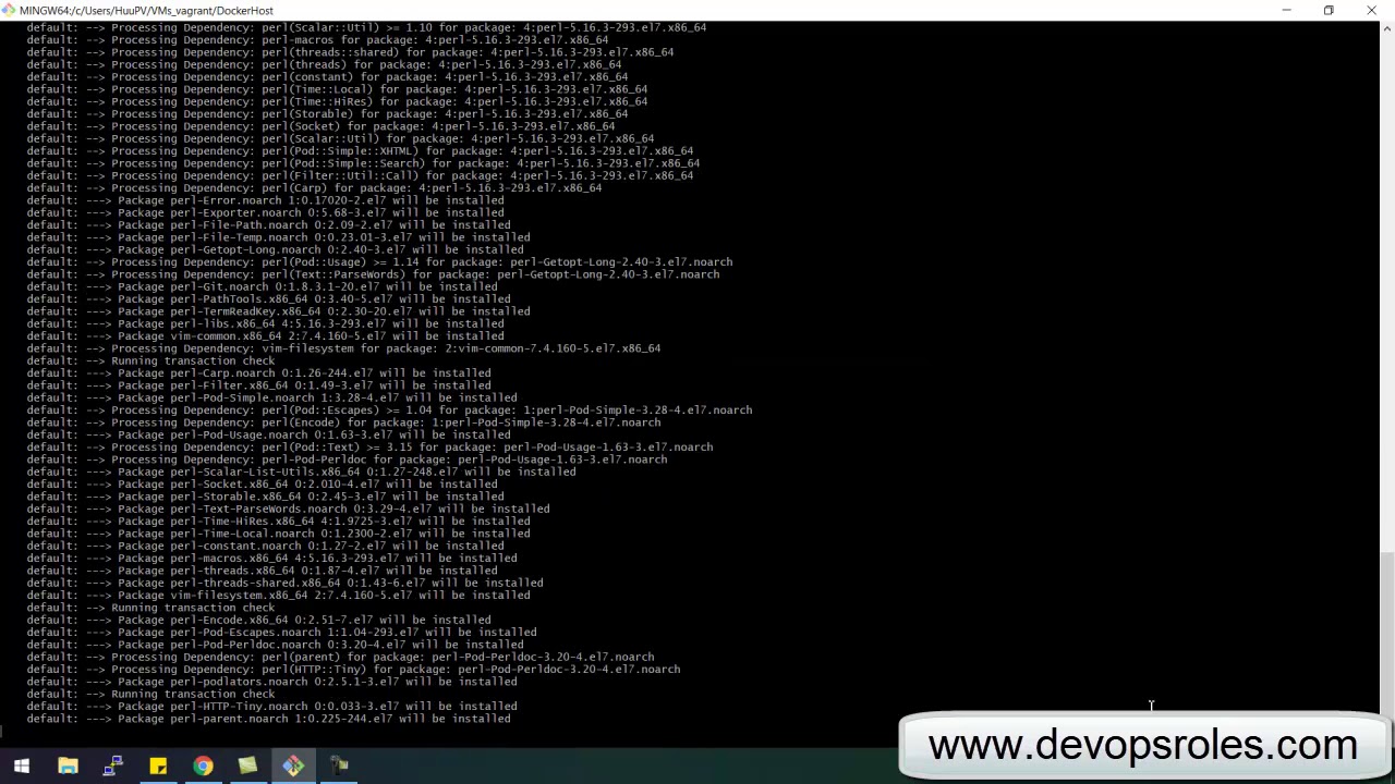 OSlinux1's tweet card. How to Install Docker compose on Vagrant