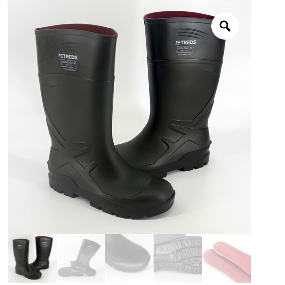 Pharmy2012's tweet card. MULTIPLE SIZES AVAILABLE!! Brand NEW, never worn work boots by Treds. Steel toe and polyurethane. For men/women/gender neutral. They are great for many lines of work including factory or outdoors. I...