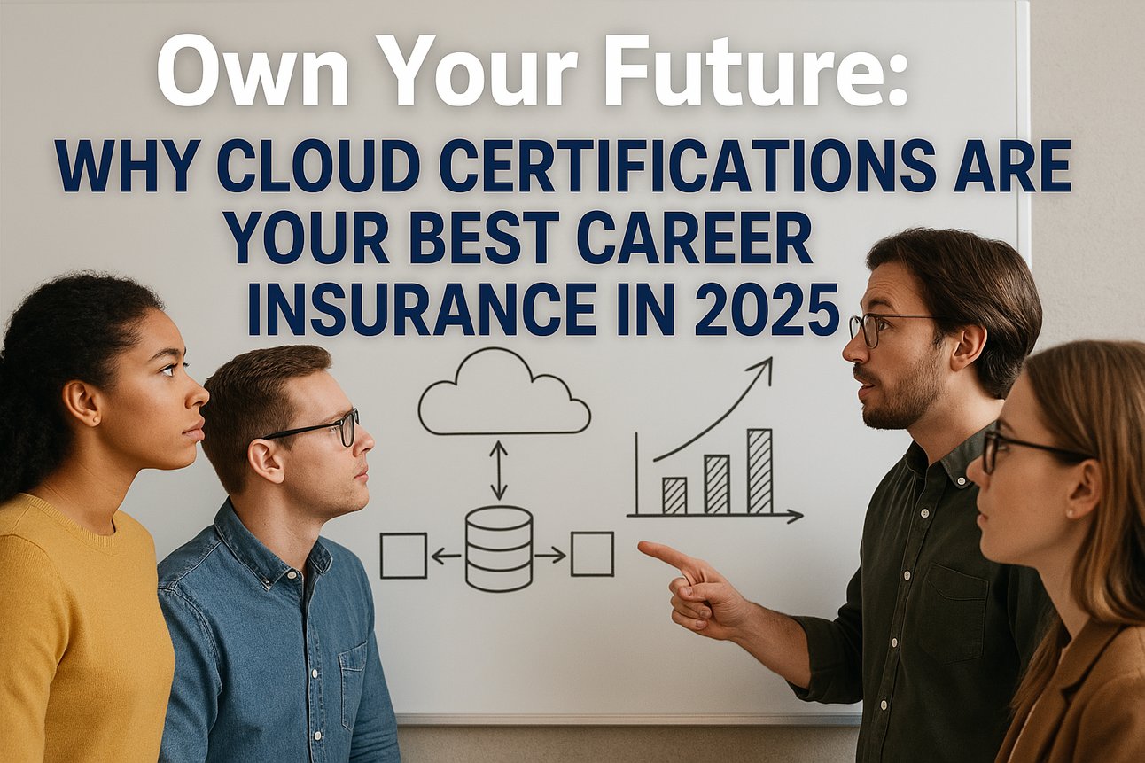 LearnAzureApp's tweet card. Cloud Certifications Are Your Power Move for Job Security and Career Growth in 2025