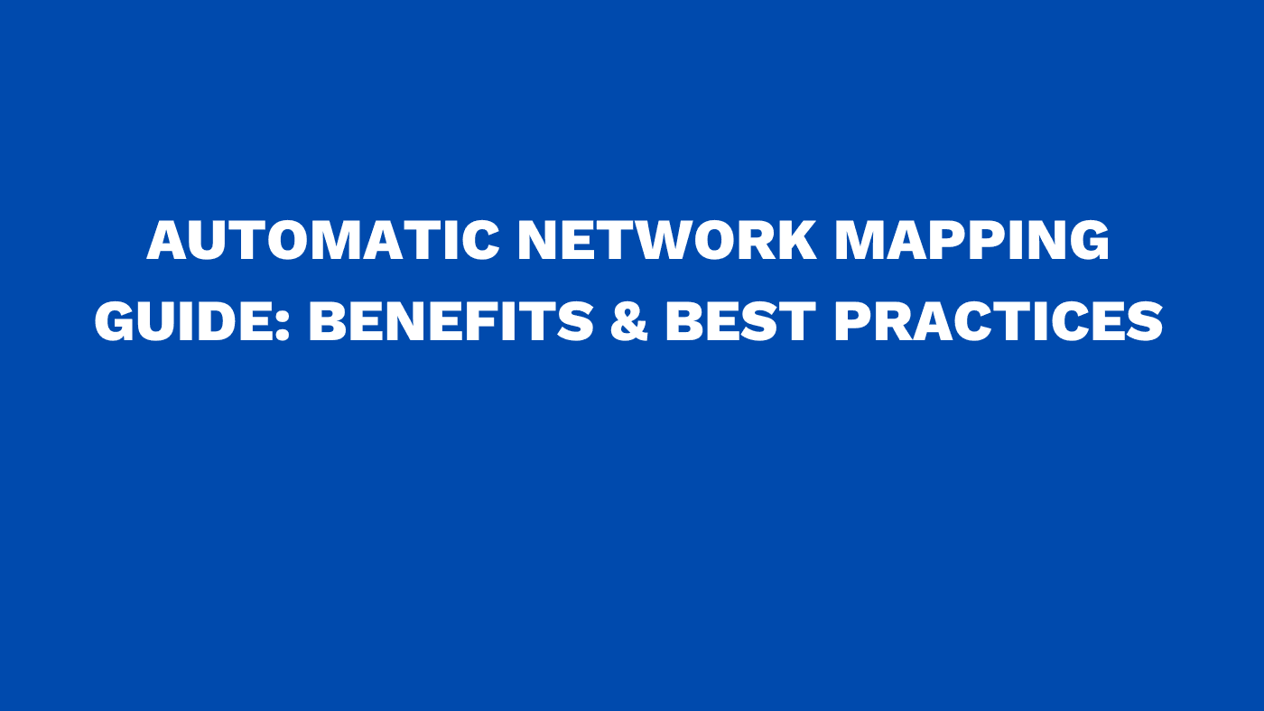 VirimaTech's tweet card. Explore automatic network mapping, its benefits, 2025 best practices, and how Virima makes mapping modern IT networks simple and efficient.
