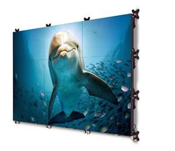 DigiSignMag's tweet card. Barco Unveils New UniSee LCD Videowall