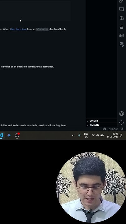 CodeWithMishu's tweet card. Python auto function parentheses vscode hack #coding #codeprep...