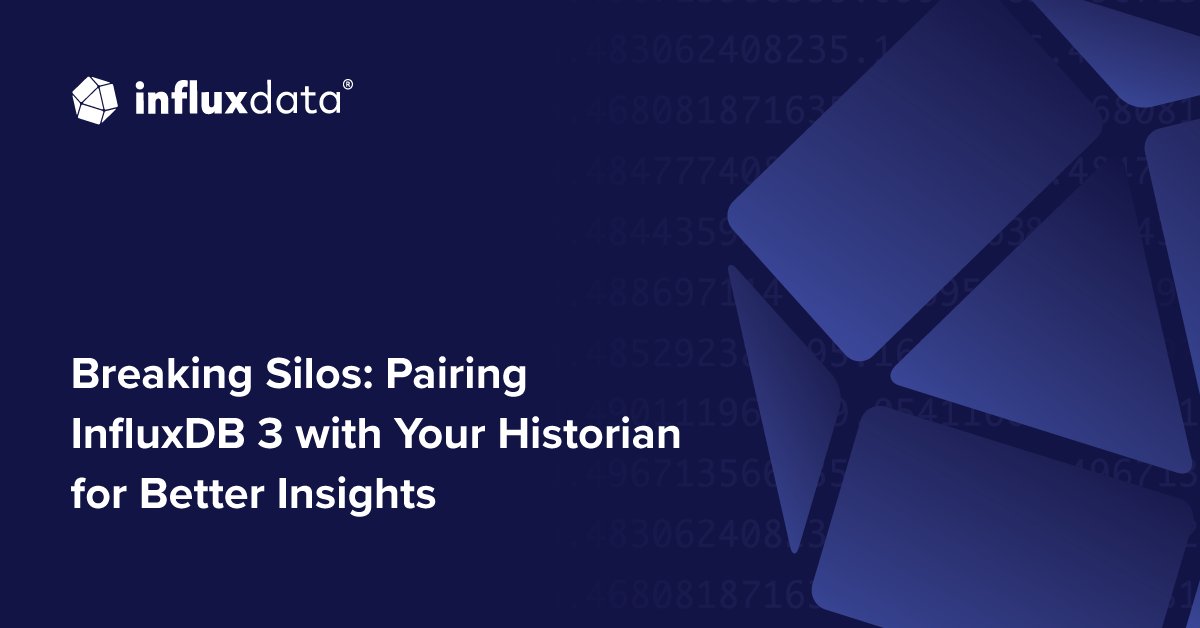 InfluxDB's tweet card. Eliminating data silos unlocks organizational visibility, improves collaboration, and accelerates insights. Removing barriers between systems and departments, you can consolidate data streams, avoid...