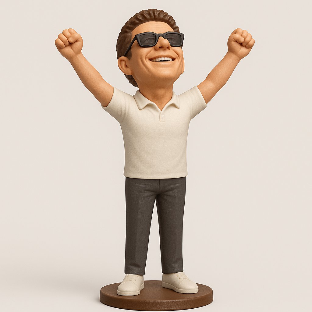 umt_akg's tweet card. Download "Joyful Celebrator 3D Model" - High-quality 3D printable model for PLA/PETG manufacturing. Bring positivity to your space with this cheerful figure! Designed by uakgms26f4b0. Commercial...