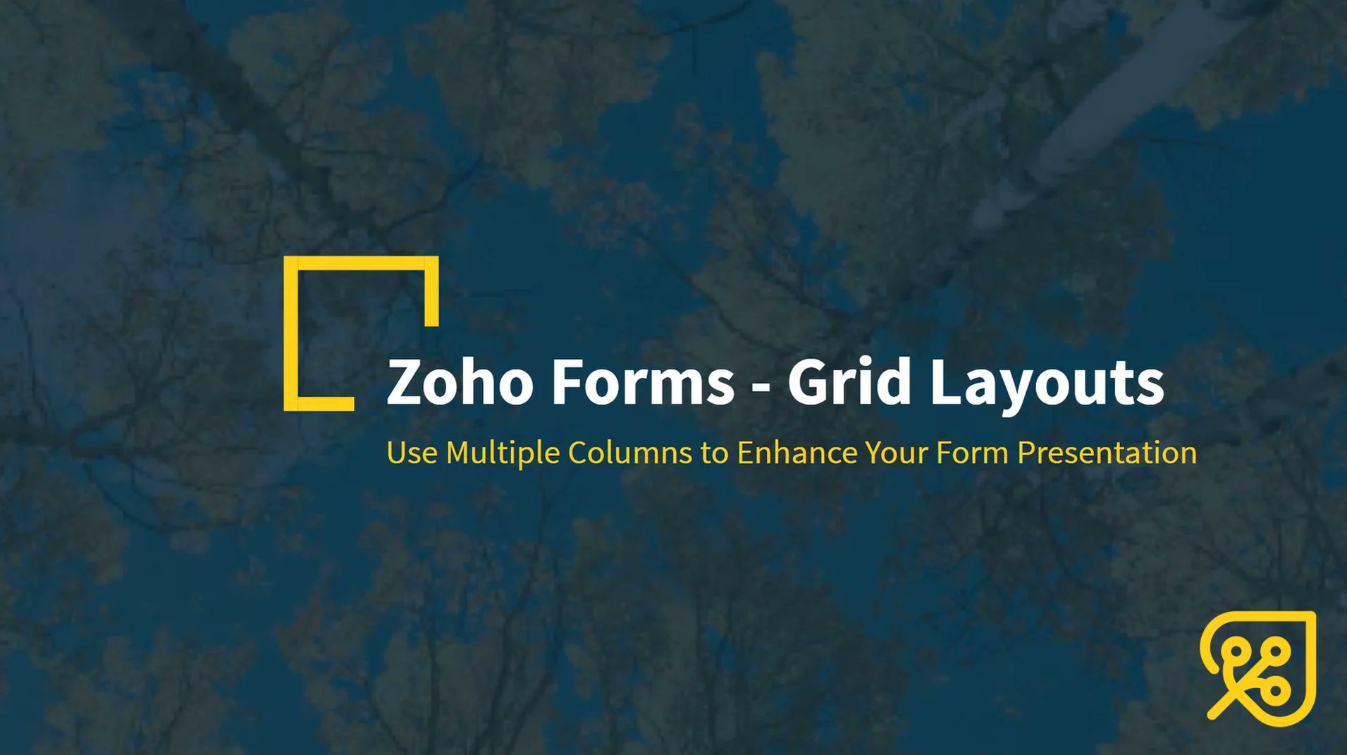 GrowWithAspen94's tweet card. Zoho Forms - Grid Layouts