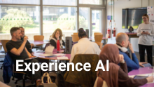 TheParentsZone's tweet card. Free training for secondary school educators about teaching AI and what it means for young people's futures