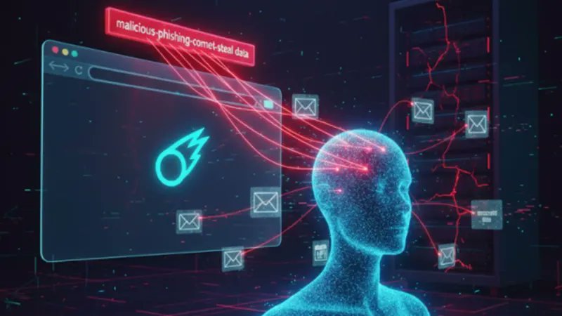 ValasysB2B's tweet card. Discover how CometJacking in Perplexity AI Browser exposes user data and learn ways to protect your privacy online.
