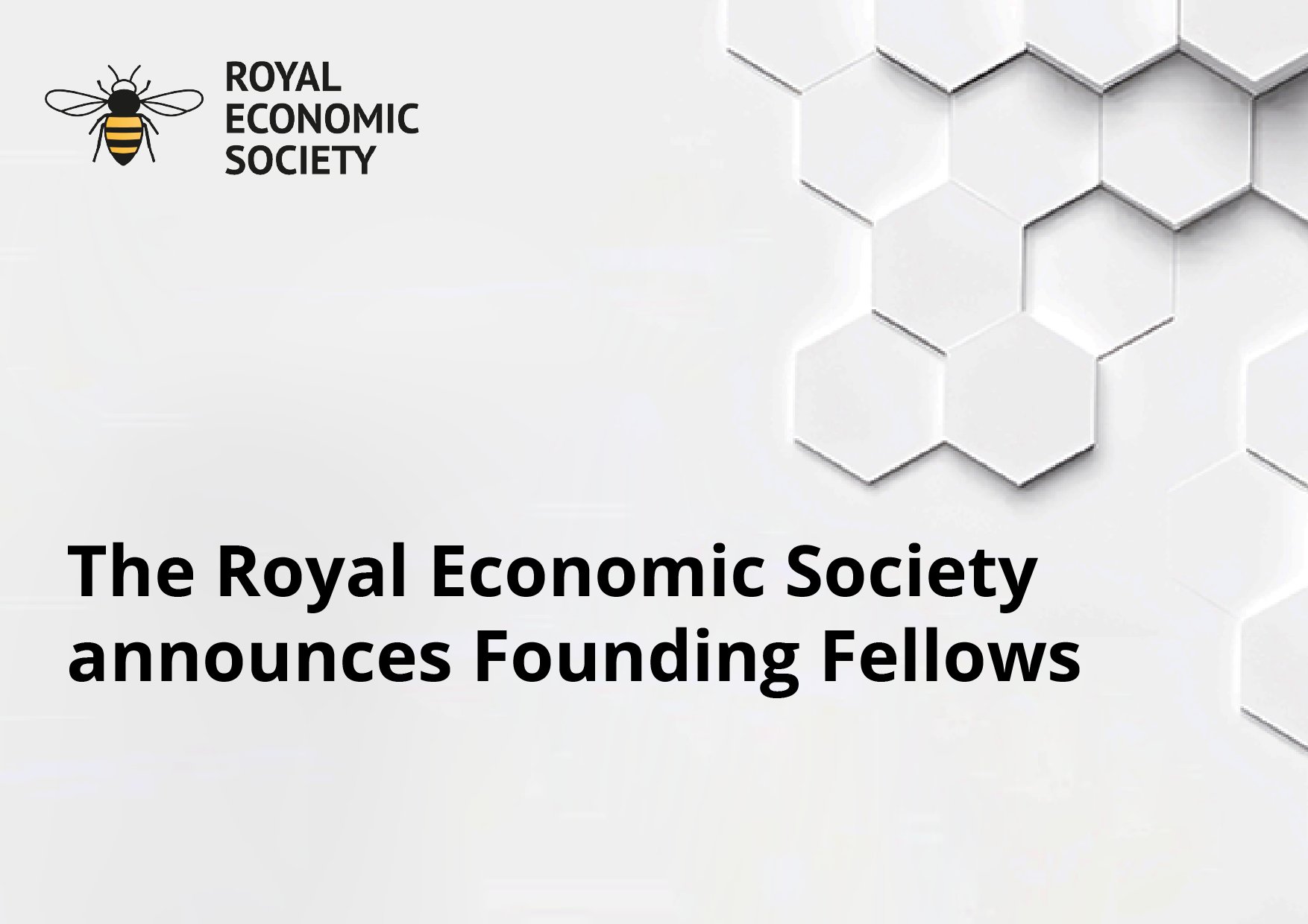 lorenzarossi3's tweet card. The Royal Economic Society (RES) is delighted to announce the appointment of our founding Fellows. We warmly congratulate our new Fellows.