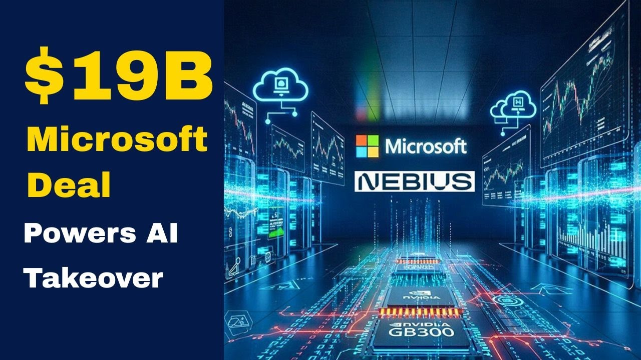 domain_b2's tweet card. Microsoft $19.4B AI Deal with Nebius – Nvidia Chips Power Next-Gen AI