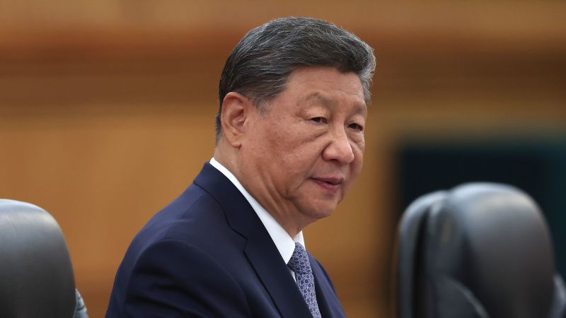 cnnbrk's tweet card. President Donald Trump said Friday he would impose a 100% tariff on China “over and above any Tariff they are currently paying” effective November 1 – massively escalating his trade war amid a heated...