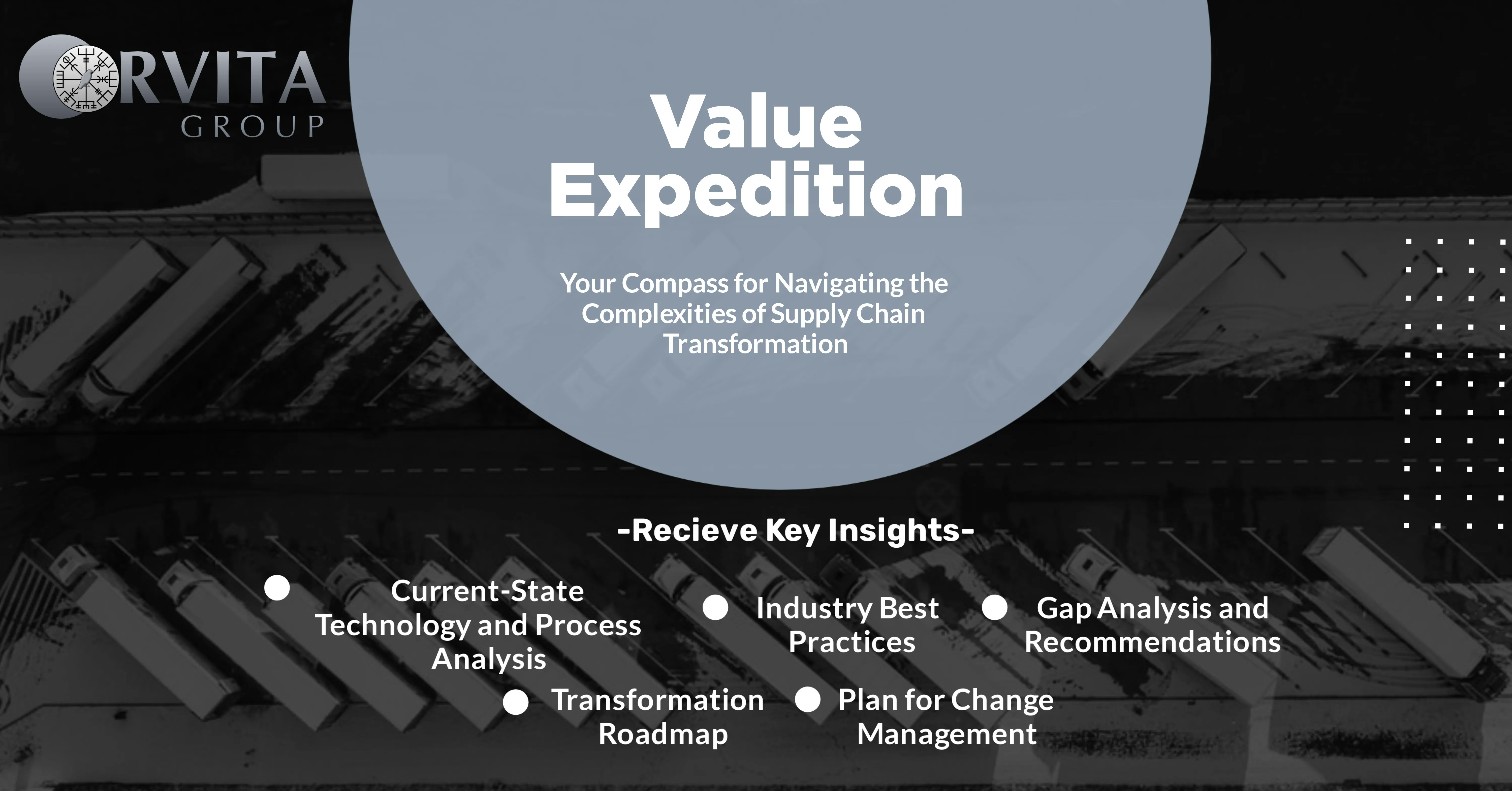 CorvitaGroup's tweet card. Software & Logistics Consulting Solutions & Services