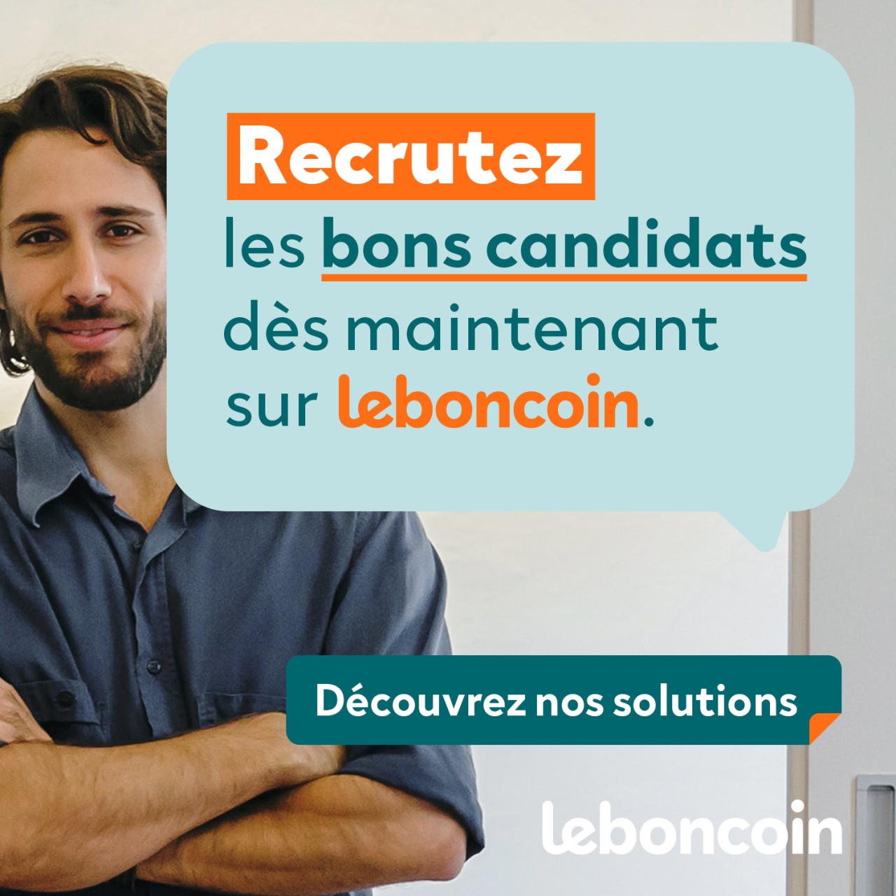 daniel_cinglant's tweet card. Leboncoin surf sur la vague du recrutement 😉