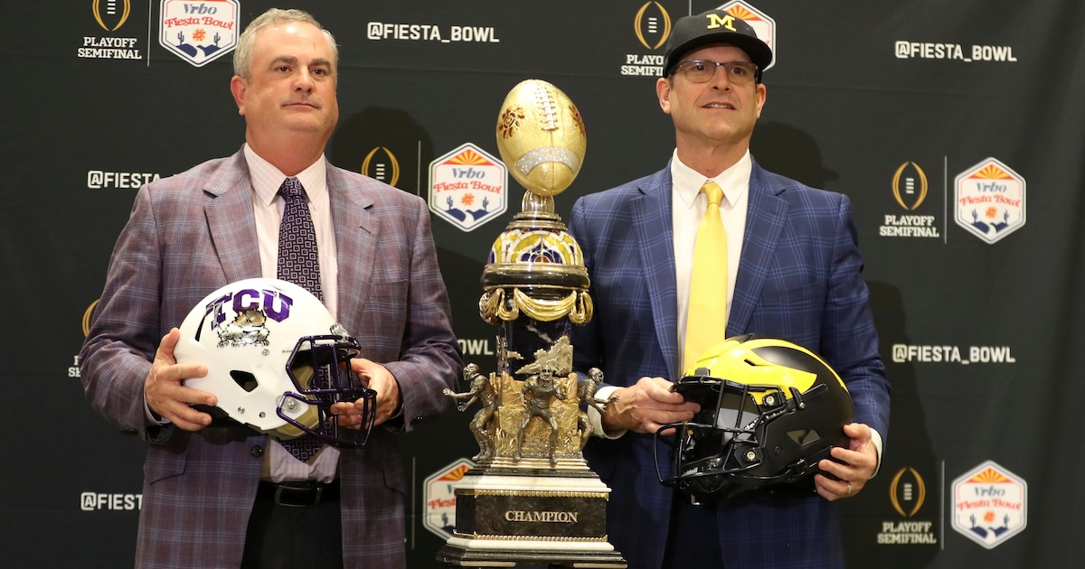 Brett_McMurphy's tweet card. TCU coach Sonny Dykes and his staff were warned about Michigan’s sophisticated sign-stealing system prior to playoff game in 2022.