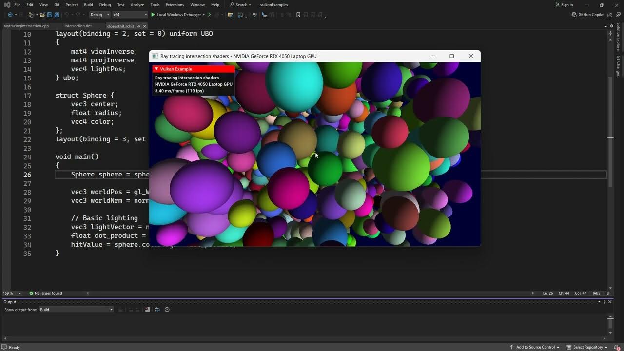 seamlessblend's tweet card. Vulkan API Discussion | Ray Tracing 10.3 | Procedural Geometry |...