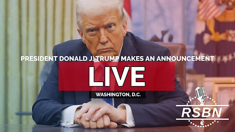 CalCountry17's tweet card. President Donald J. Trump will make an announcement at the White House. Join RSBN LIVE at 4:00 pm EDT on October 10, 2025 10% Off Everything at All Family Pharmacy Use code: RSBN10 https://allfamilyph