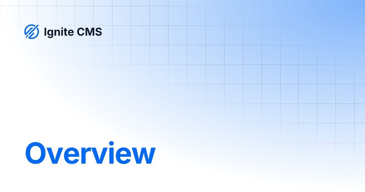 drupalninja's tweet card. Overview | Ignite CMS