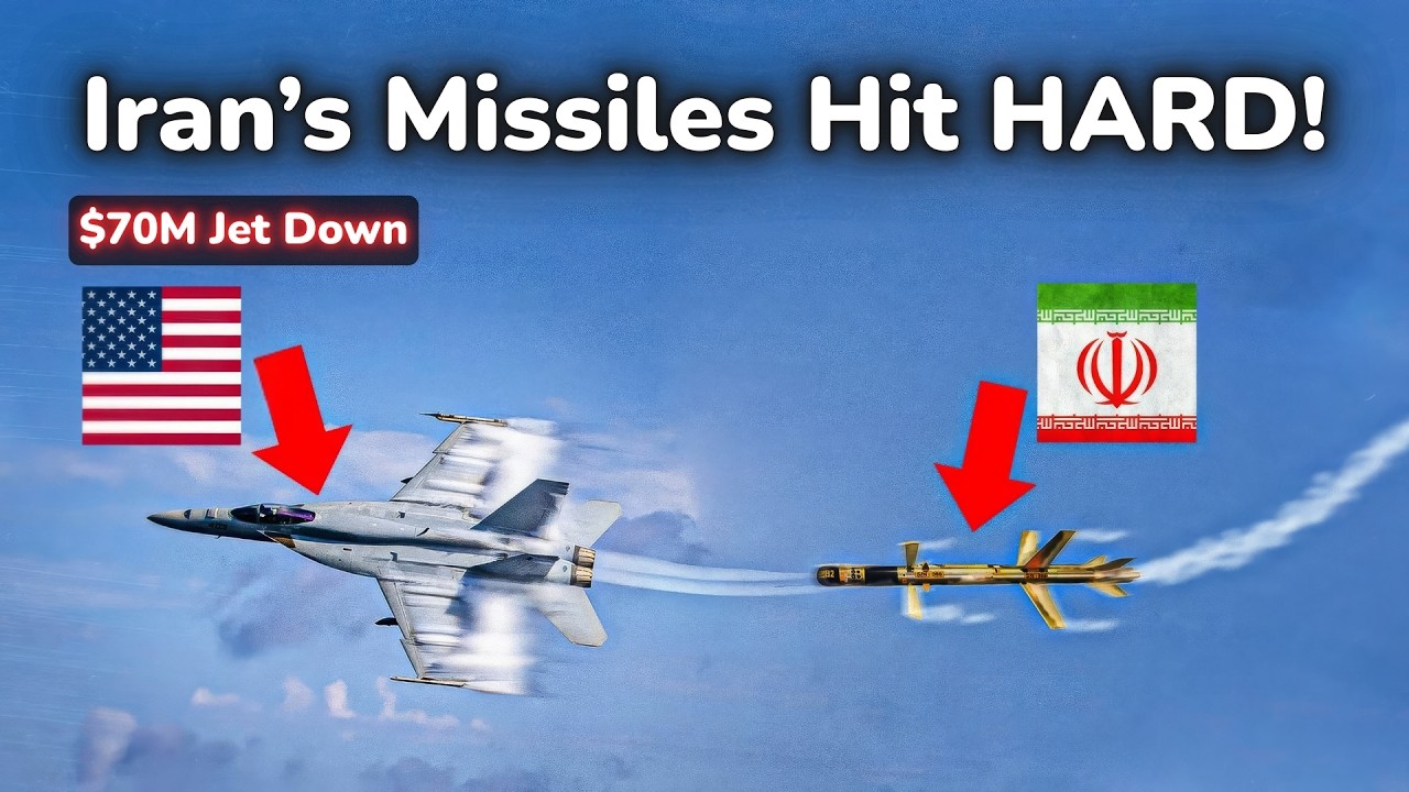 ProjectmeshkatE's tweet card. $70M U.S. Fighter Jet Fell Into the Ocean! | here's why: Iran