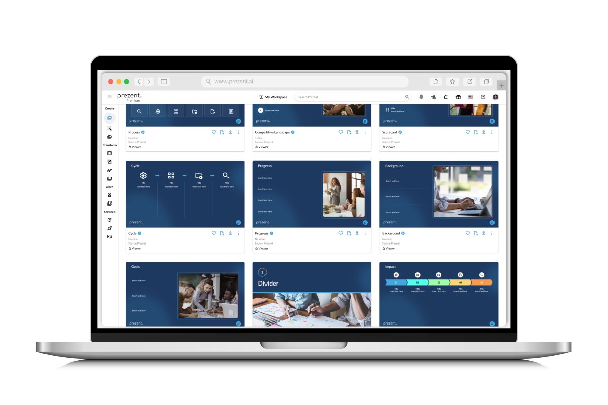 TechCrunch's tweet card. Months after raising $20 million, enterprise-focused AI presentation startup Prezent is raising $30 million for acquisitions.