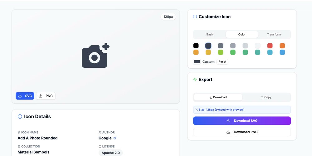 rahulitblog's tweet card. Hey fellow developers and designers! 👋 Tired of finding through endless icon libraries for the...