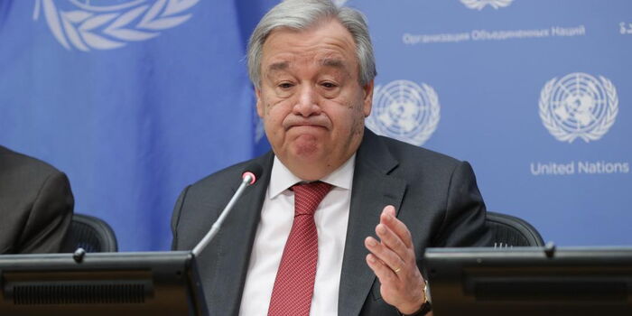 Kenyans's tweet card. While criticising Ruto's administration, the UN called for restraint.