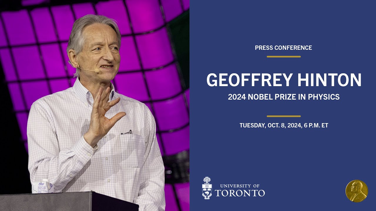 ImmanuelPascal's tweet card. University of Toronto Press Conference - Professor Geoffrey Hinton,...
