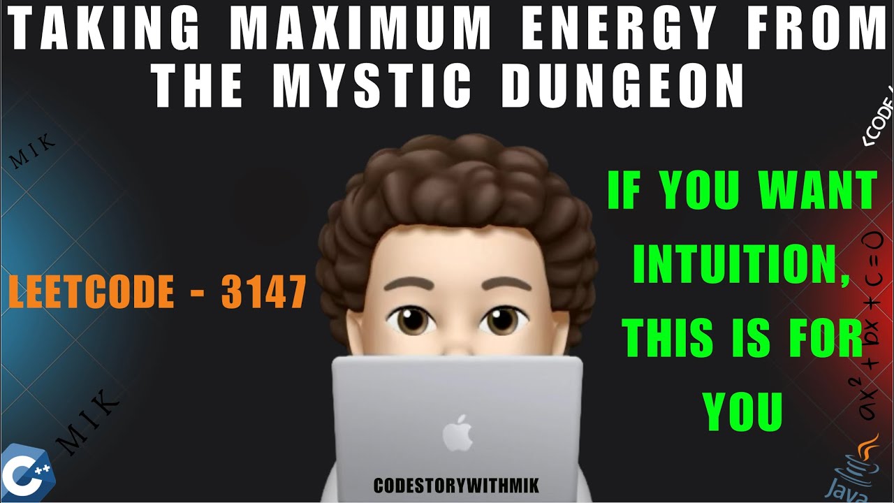 CSwithMIK's tweet card. Taking Maximum Energy From the Mystic Dungeon | 2 Approaches |...