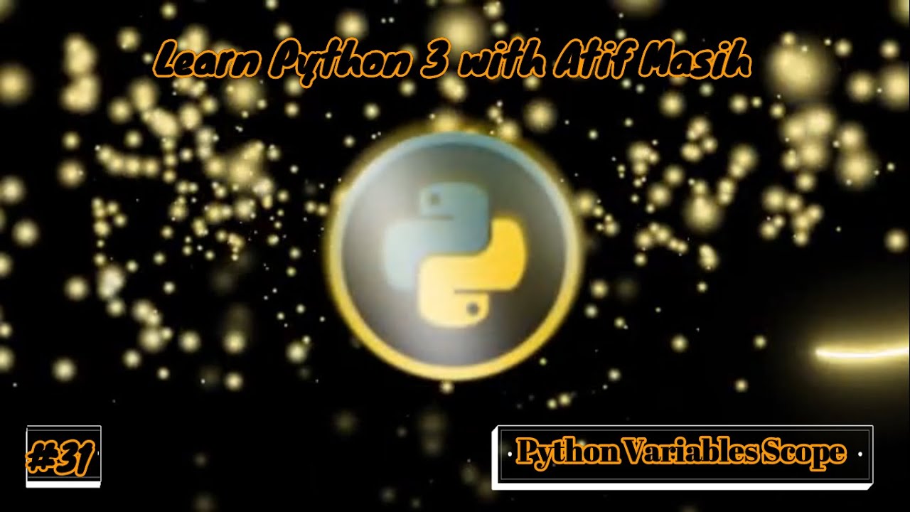 Learn_Python3's tweet card. 31 Python variables such as local and global scope using jupyter...