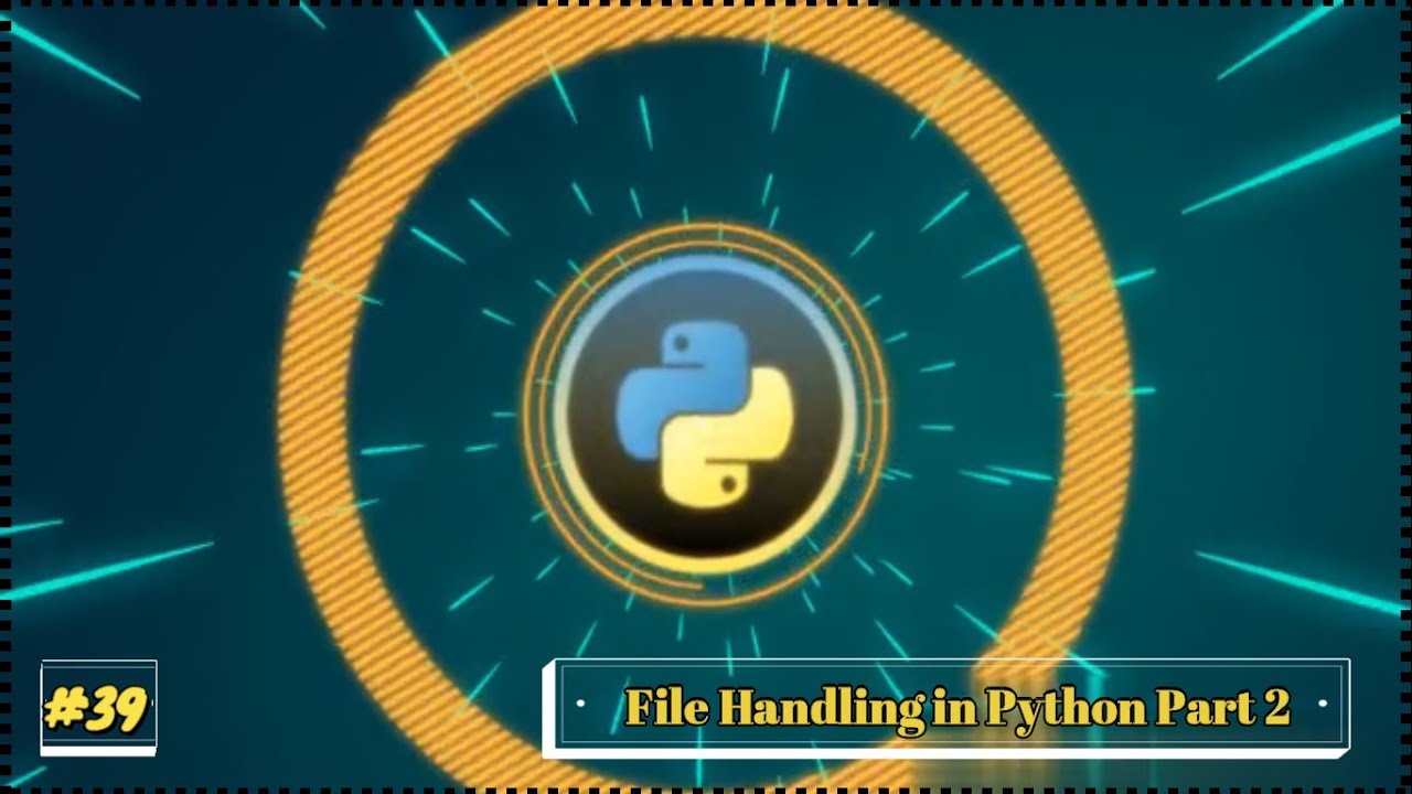 Learn_Python3's tweet card. 39 Python file handling part 2 how to use w+,r+and a+ mode using...