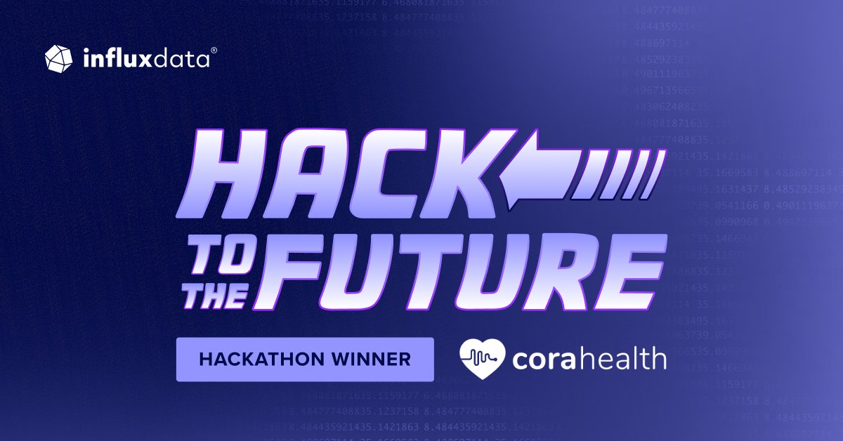 InfluxDB's tweet card. In this blog, we will go over how the InfluxDB 3 Hackathon winner, Cora, utilizes InfluxDB and LLMs to enable anyone to generate actionable insights based on their own personal health data.