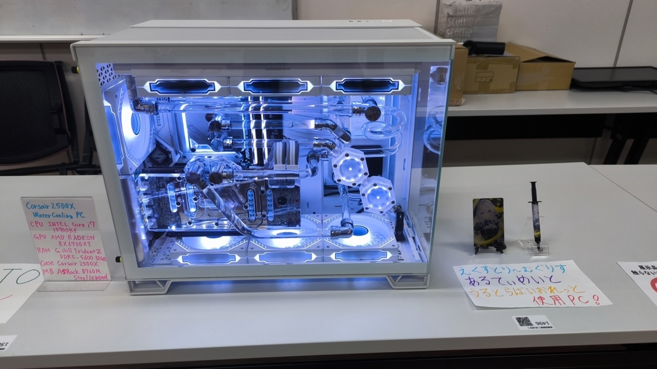 PCModdingGARAGE's tweet card. PCGARAGE初イベント！ PCGARAGE初となるイベントを東京工科大学・紅華祭にて開催しました！ 今回はその内容をお伝えします！ ぜひ最後までご覧ください！ 目次 概要 ブース紹介 1、PCパーツ紹介コーナー 2、PCゲーム体験コーナー 3、自作PC展示コーナー スタンプラリー まとめ 概要 PCGARAGEは自…