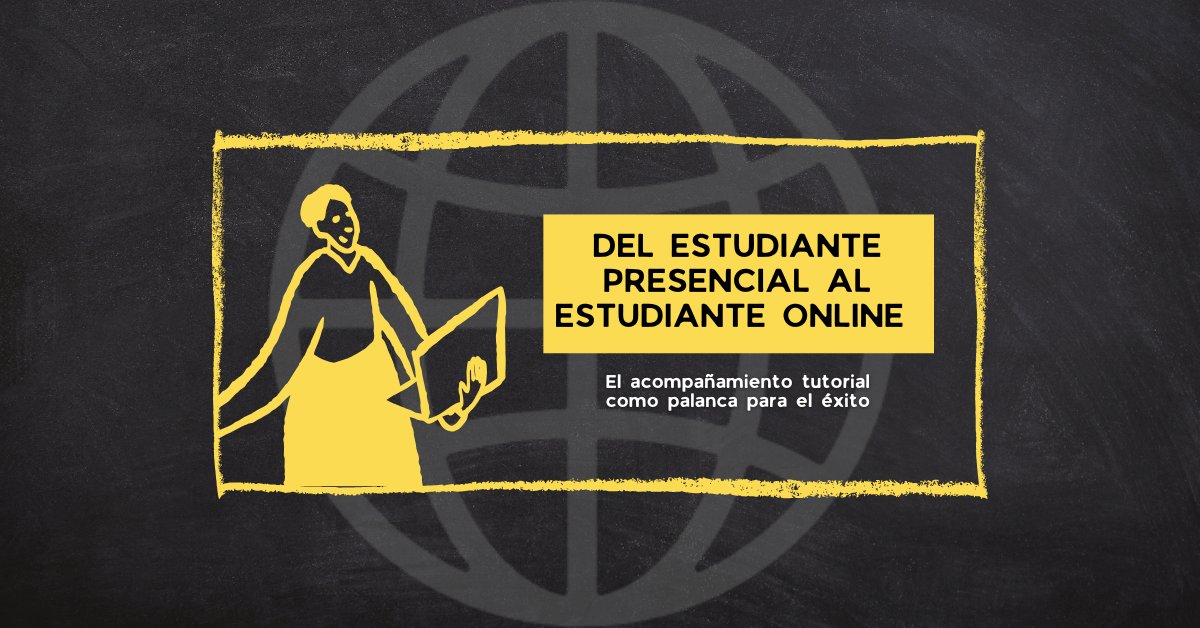 netlearning20's tweet card. El paso de la presencialidad a la modalidad online no es un simple cambio de escenario: implica transformaciones profundas en el rol de estudiantes y