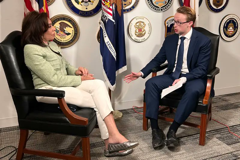 OANN's tweet card. OAN is pleased to announce that its White House Correspondent, Daniel Baldwin, completed a half hour interview with Judge Jeanine Pirro scheduled to air tonight.