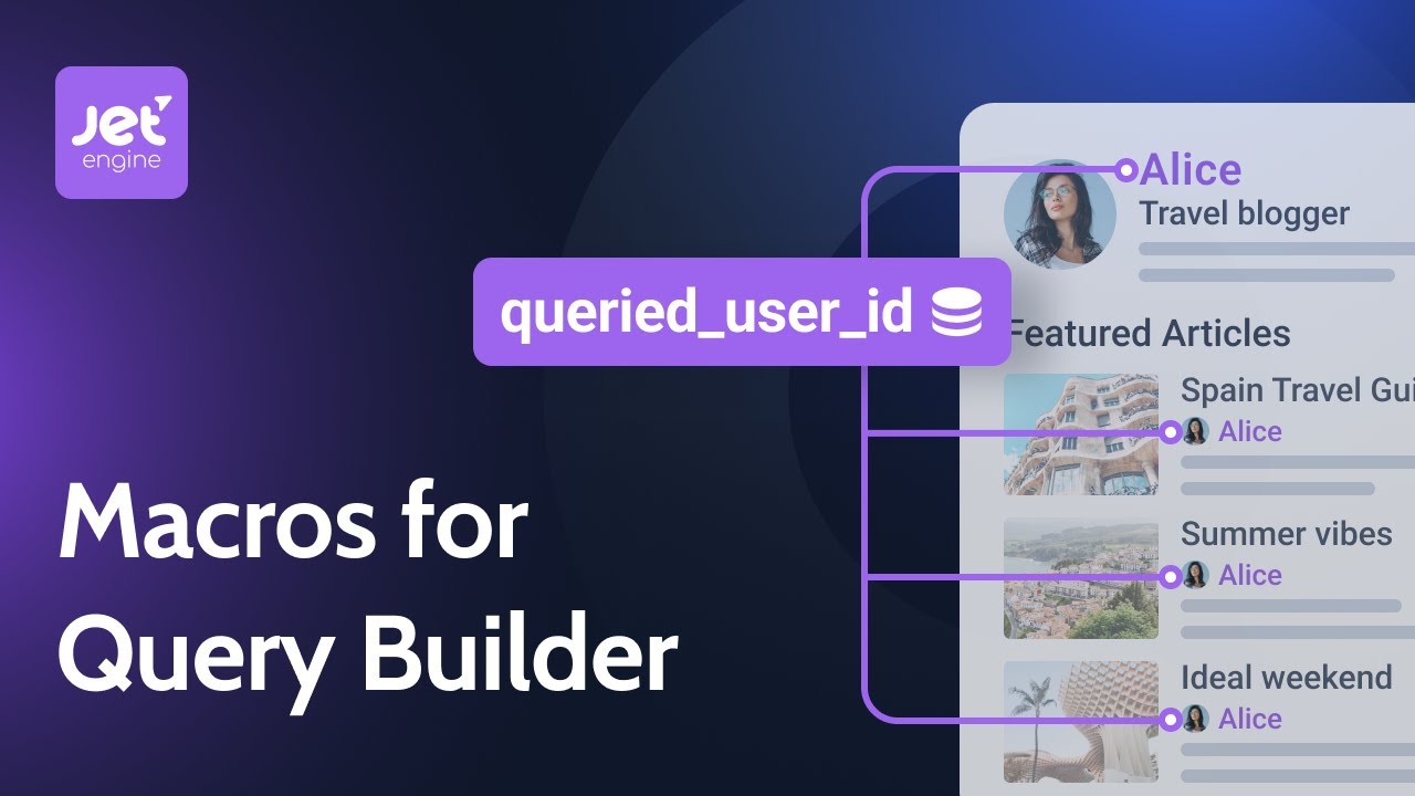 MRcrocoblock's tweet card. Mastering Macros in Query Builder for WordPress