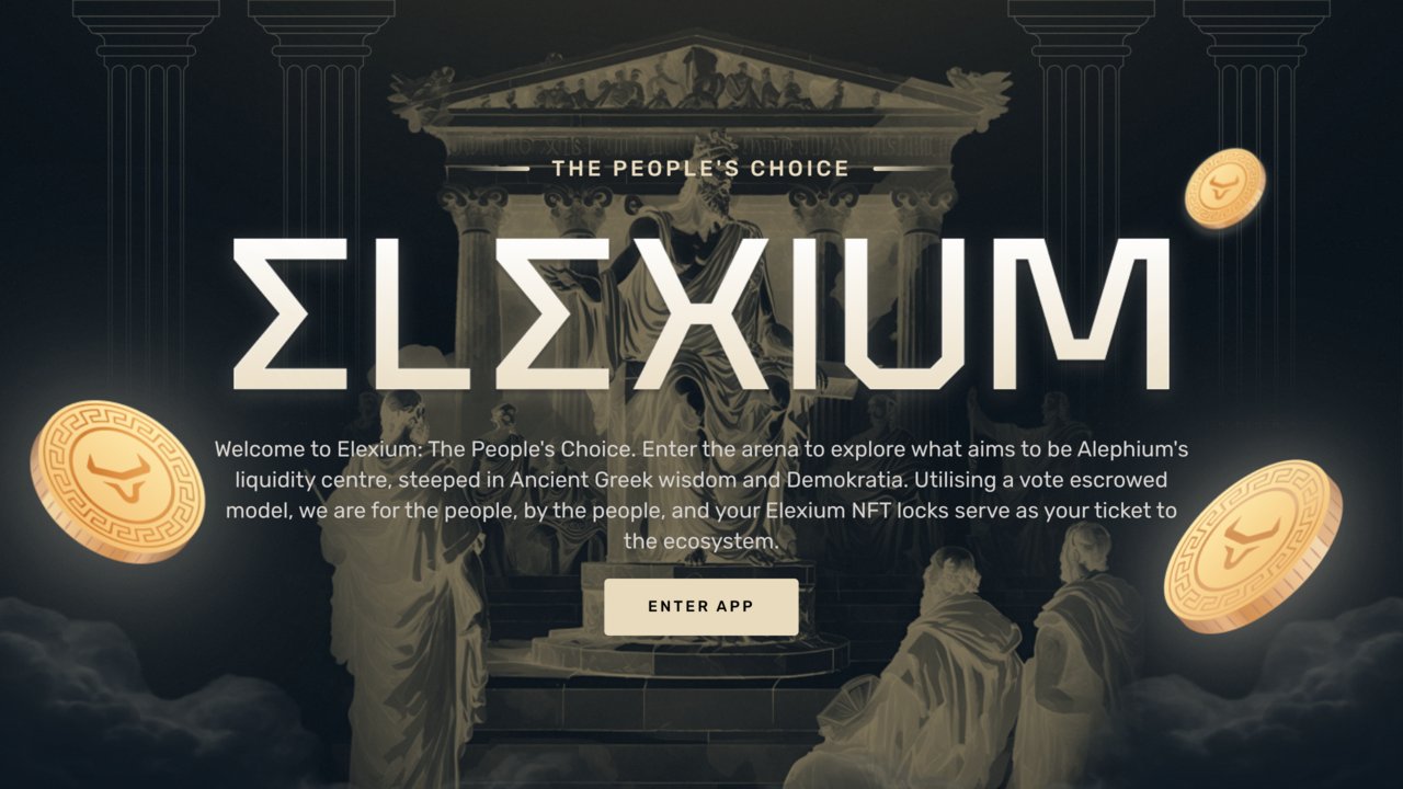 alph_ducks's tweet card. Welcome to Elexium: The People's Choice.