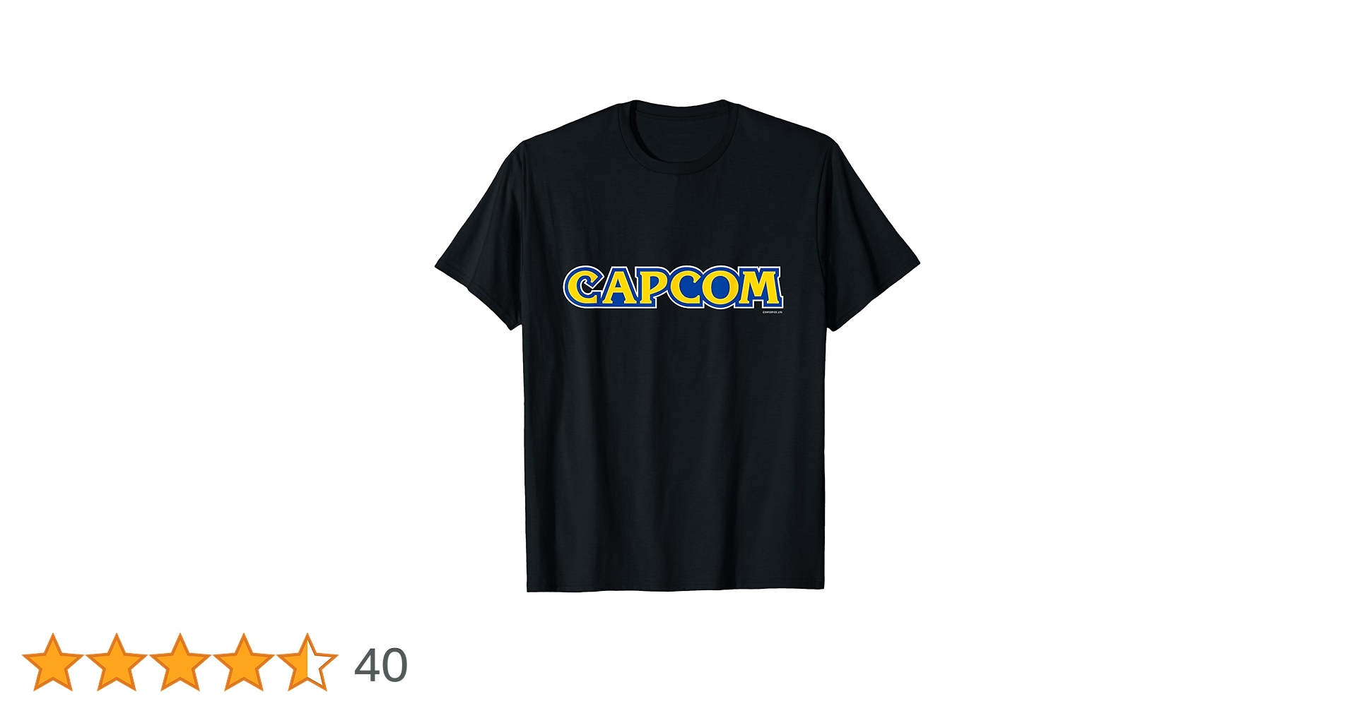 data_givers's tweet card. CAPCOM ロゴ Tシャツ