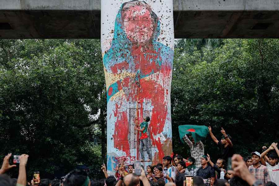 opinion_tt's tweet card. In Bangladesh, we are still groping in the dark about the trajectory that the country will finally settle on. It is not clear how much of Bangladesh’s secular fabric will survive in the future
