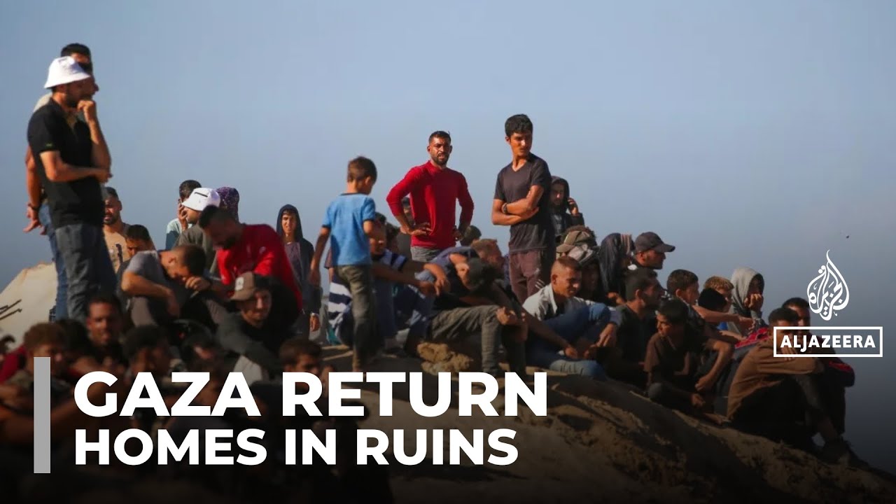 Tammy_Richard's tweet card. Thousands head to northern Gaza: Palestinians return to ruin neighb...