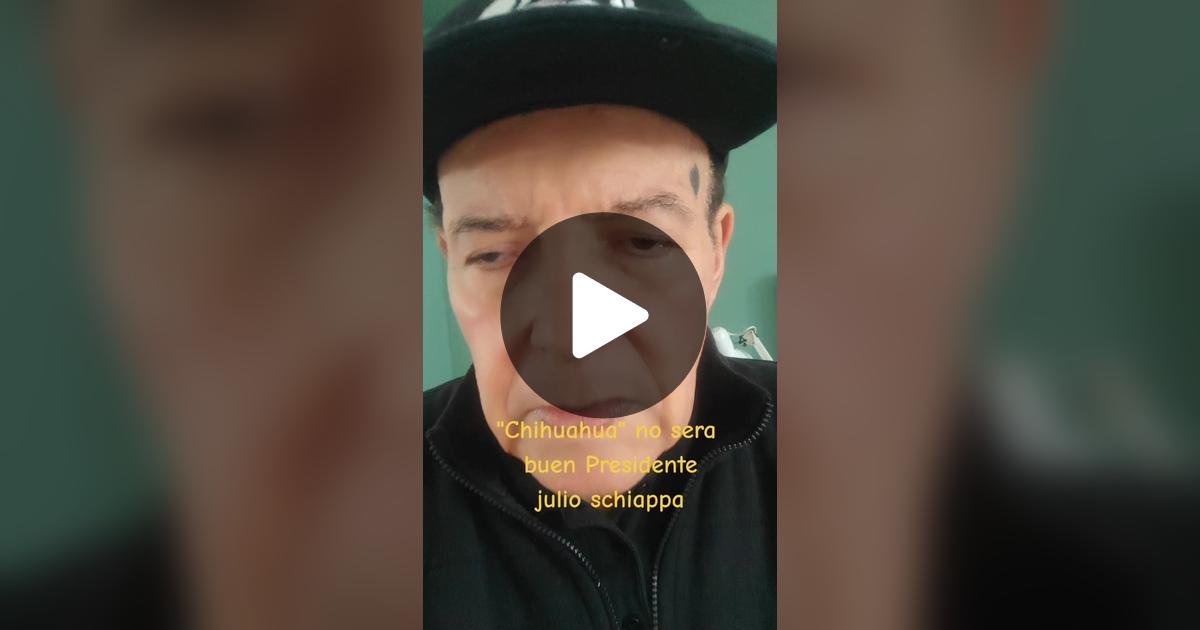 JUlIOSCHIAPPAP's tweet card. Echa un vistazo al video de Julio Schiappa.