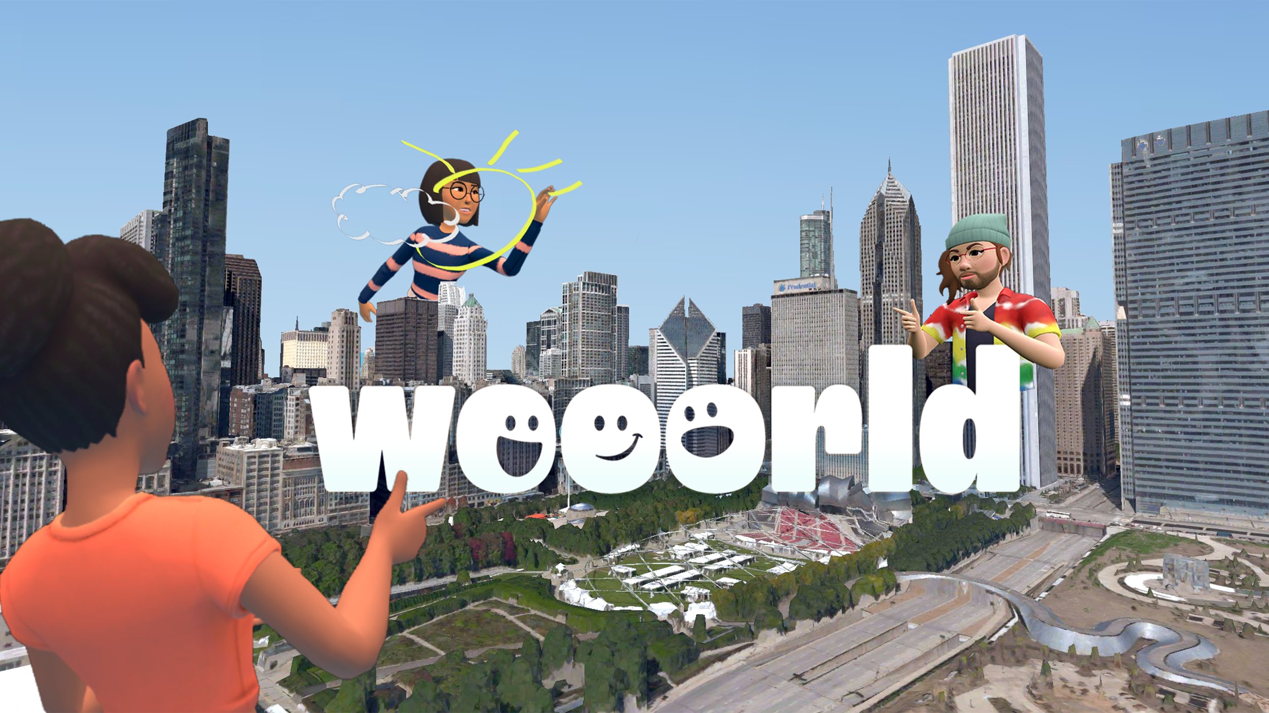 OSM__go's tweet card. Wooorld: Be anywhere in the world with anyone, instantly. Use VR and AR to teleport anywhere. The entire earth in 3D. Hundreds of 3D cities. Billions of interior and exterior immersive views. Tours,...