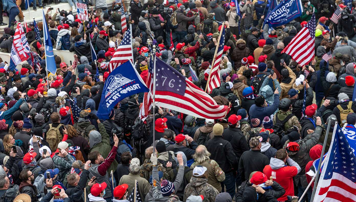 CCSC5354's tweet card. WASHINGTON, D.C. — According to a new report, only three people in the crowd at the U.S. Capitol on January 6, 2021, were not FBI agents.