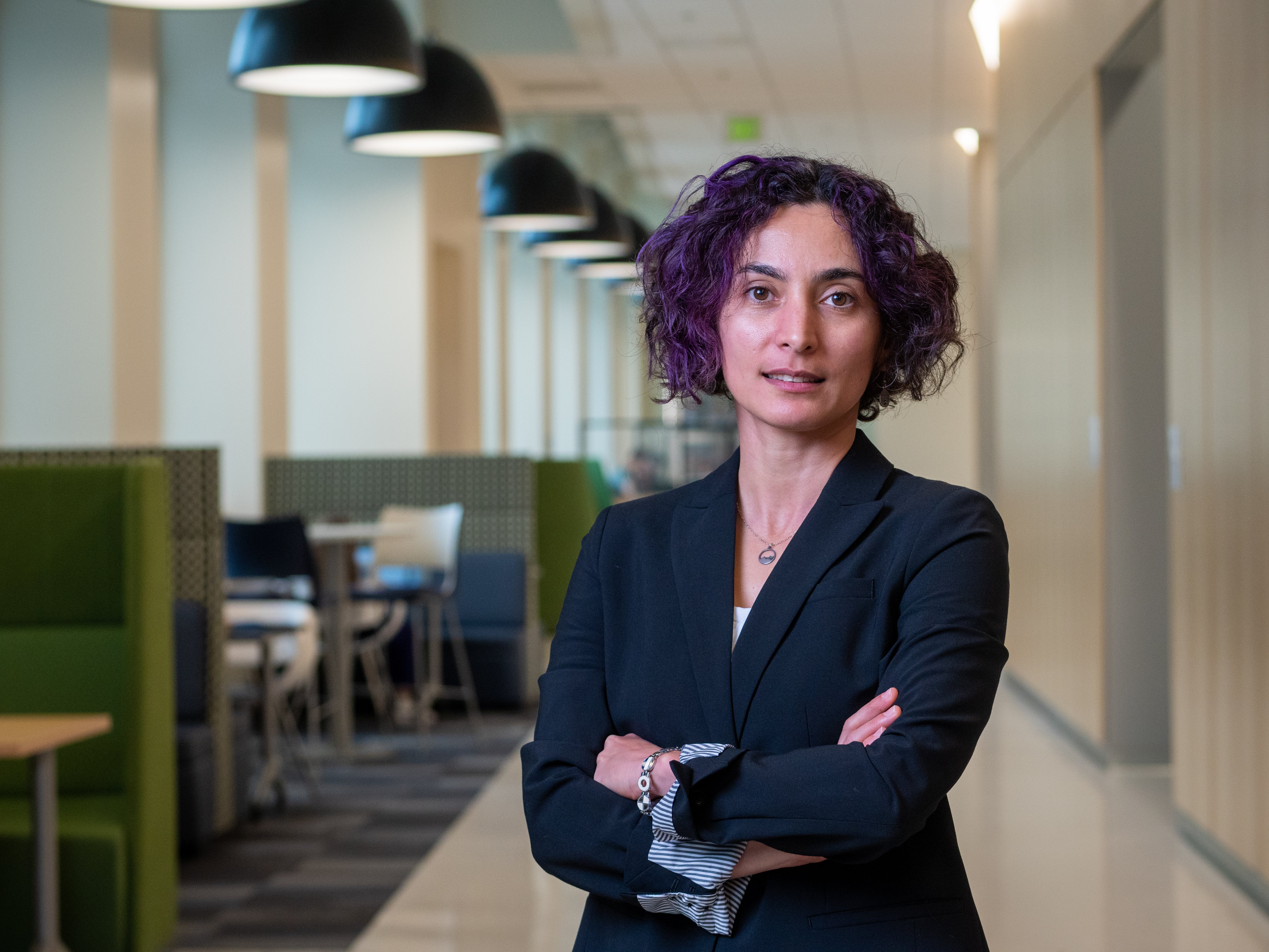 CUEngineering's tweet card. Maryam Shakiba is studying complex composite materials with machine learning to make stronger and lighter aircraft for the Navy. Shakiba is leading a $750,000