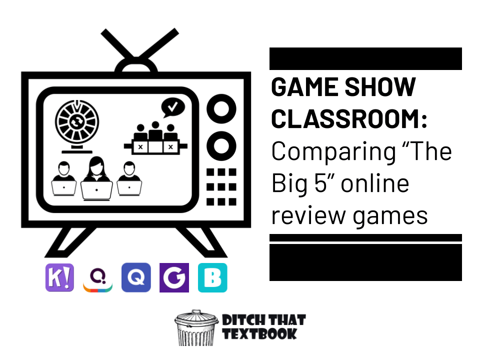 jmattmiller's tweet card. The best features of game shows can be used to review and teach in the classroom. Kahoot!, Quizizz, Quizlet Live, and Gimkit can help. See their pros,