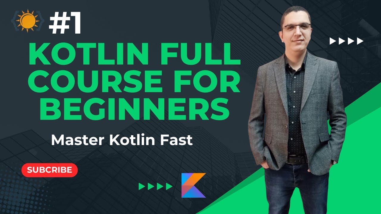 dev_ali_mansour's tweet card. Kotlin Full Course - Everything You Need to Know in 2024